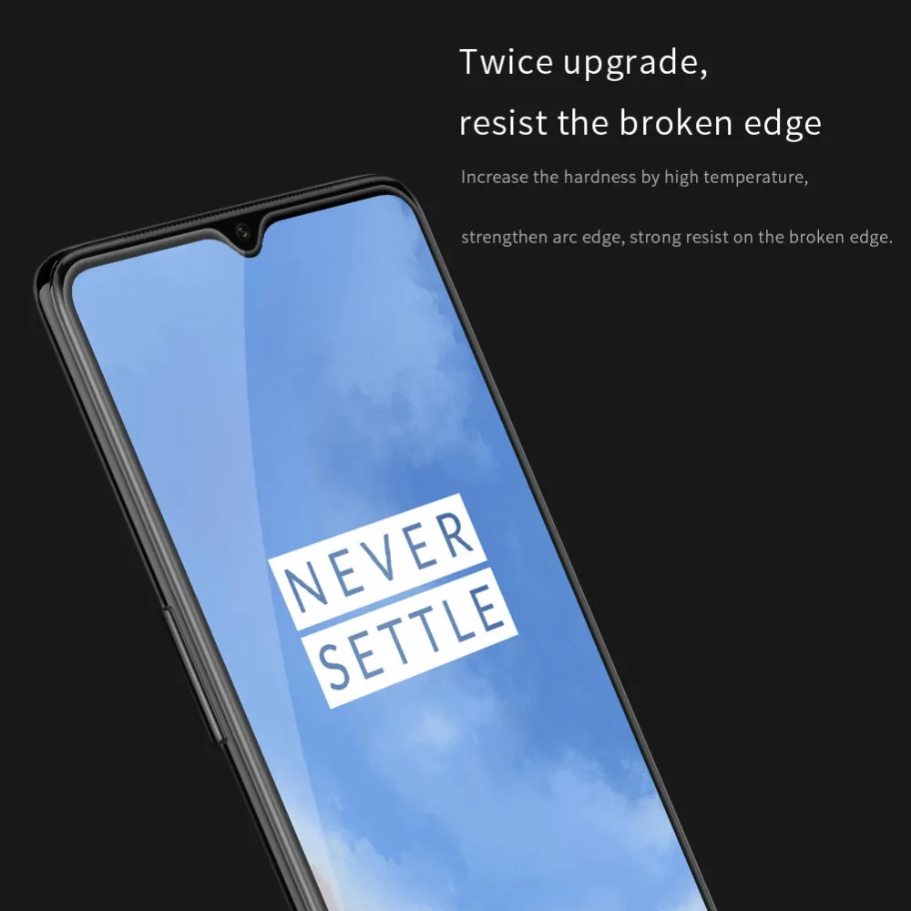 Для Oneplus 7T 7 6 6T стекло Nillkin XD CP+ Pro Полное покрытие закаленное стекло Защита экрана для Oneplus 7T 6T 7 6 Nilkin 3D стекло