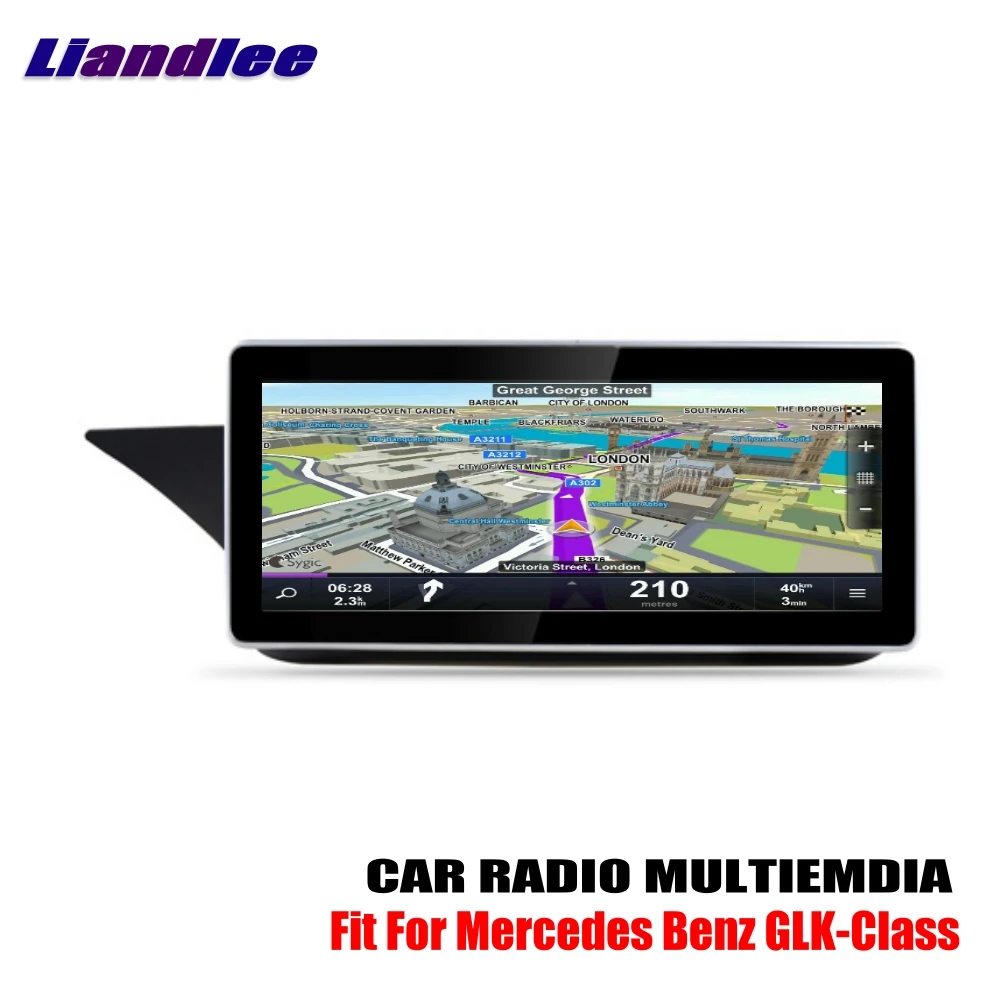 Liandlee для Mercedes Benz GLK Class X204 2012 ~ 2015 Android автомобильный радиоплеер GPS навигация карты