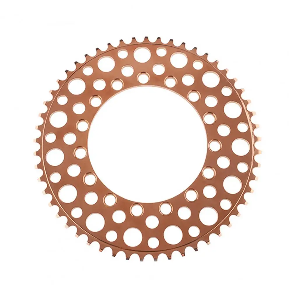 54T/56T Круглый узкая широкая цепь из колец велосипедная Звездочка диаметра