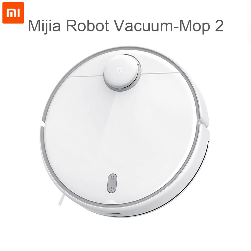 

New XIAOMI MIJIA Robot Vacuum Cleaner Mop 2 Sweeping Washing Vibration Mopping 2800PA Cyclone Suction WIFI APP Smart Planned Map