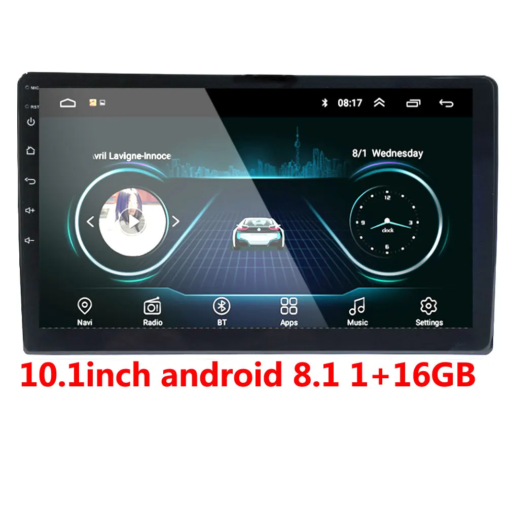 

Автомагнитола на Android 8.1 с GPS, универсальный медиаплеер 2 Din для Volkswagen, Nissan, Hyundai, Kia, toyota CR-V, авторадио, стерео