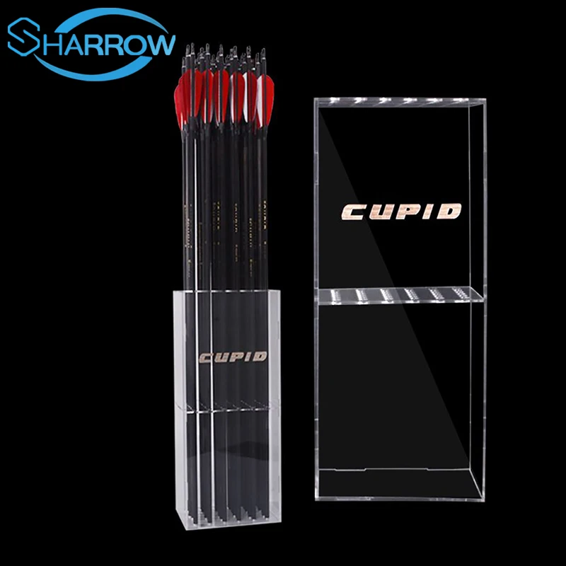 Акриловый кронштейн для стрелы стрельбы из лука ящик хранения вмещает 72 защитные