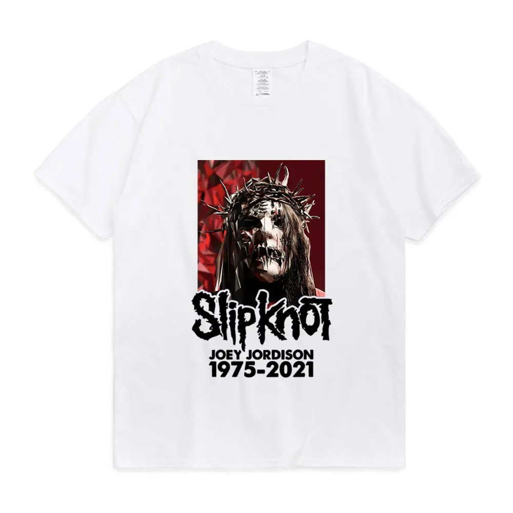 Футболка с принтом Slipknot для мужчин и женщин рубашка из тяжелого металла топы