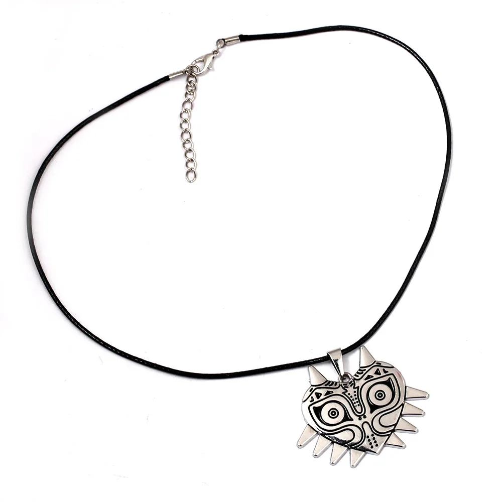 Новая легенда о Зельде ожерелье кулон для мужчин женщин Рок Панк игра маски