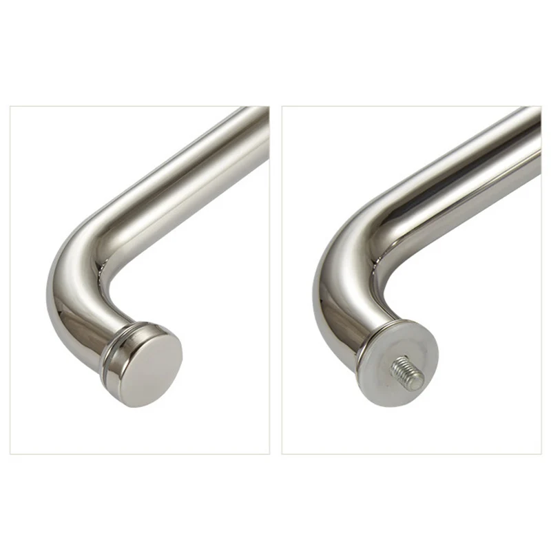 2 шт./лот дверные ручки 304 Нержавеющая сталь душевые кабины Антикоррозийная Экран