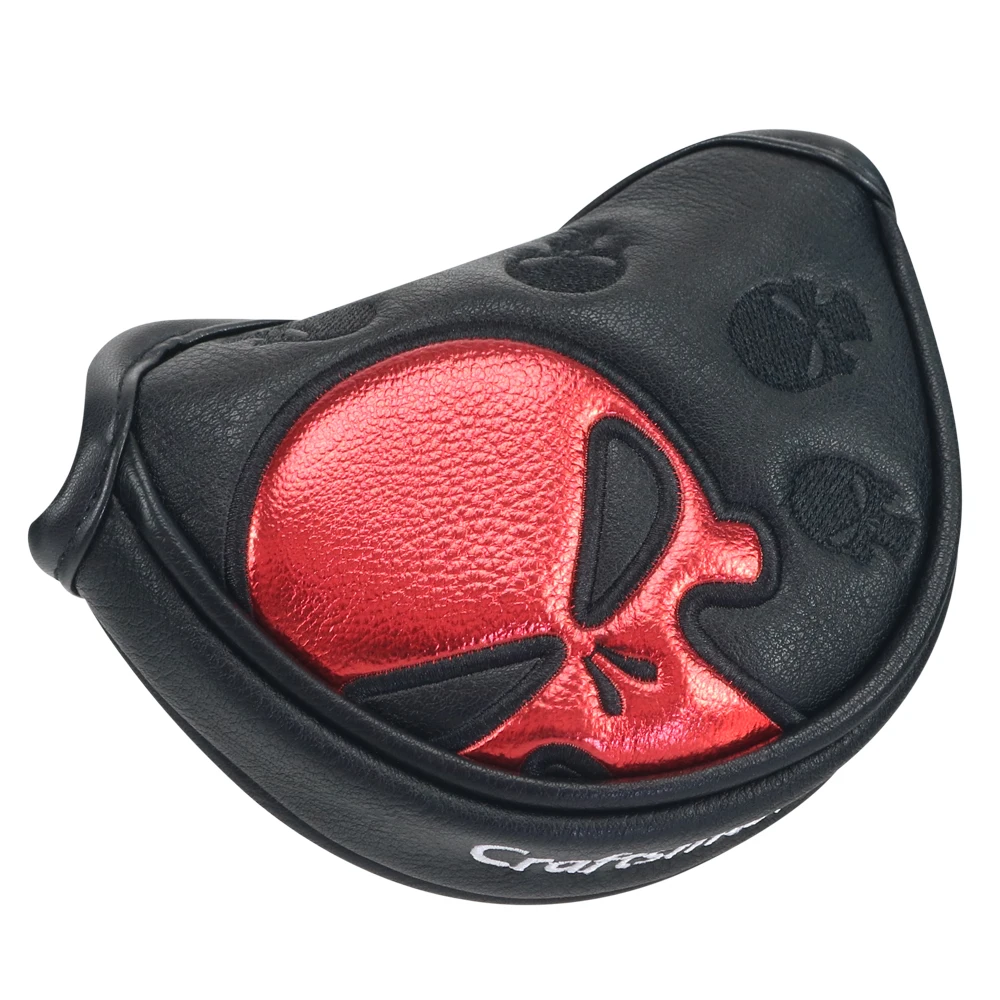 Чехол для клюшки гольфа половинный молоток маленький мини головы с черепом