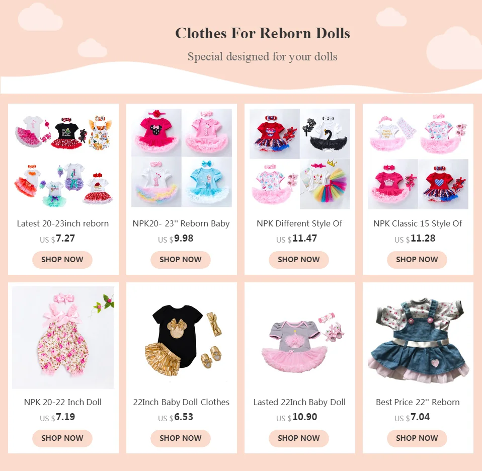 22 дюймов Bebe Кукла реборн одежда 3 шт. костюм Мода Ramper платье для 55 см силиконовая кукла Горячая Кукла аксессуар детский подарок