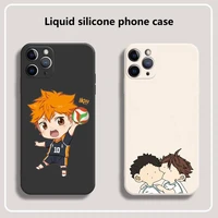 japan anime oya haikyuu love volleyball phone case for iphone 13 12 11 mini pro xs max xr 8 7 6 6s plus x 5s se 2020