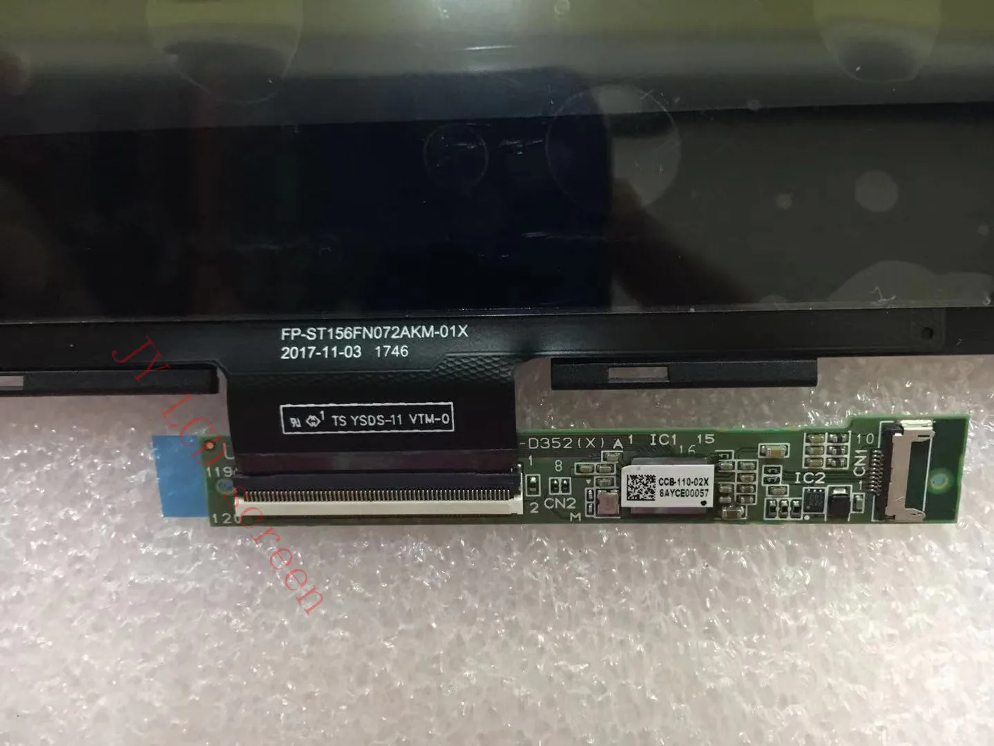 15 6-дюймовый сенсорный ЖК-модуль 4K UHD для Lenovo ThinkPad P50 P51 P52 LQ156D1JW42 B156ZAN03.2 (с рамкой)