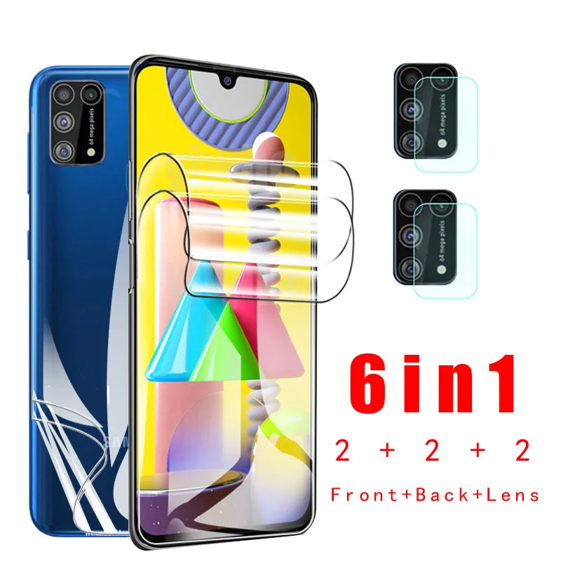 

For Samsung Galaxy M31 Hydrogel Film Glass Screen Protector Sumsung M31S Protective Glass On Samsun M 31 S 31S Camera Lens Film