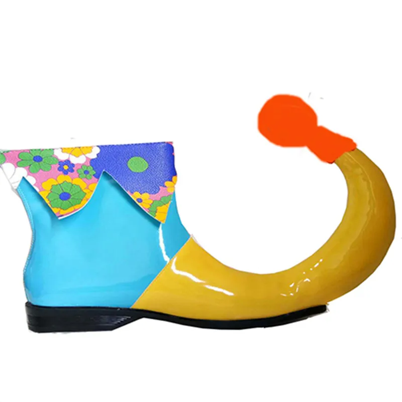 Милые мужские милые клубные туфли клоуна аксессуары для костюмированной