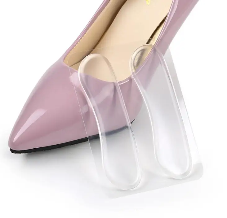 Дешевые увеличенные стельки силиконовая подкладка для заднего каблука гелевые