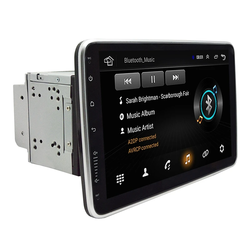 10.1 Inch Android 9.1 Car Multimedia Player 2Din Radio with Up Down Rotation Adjustable Sn Wifi Bluetooth GPS | Автомобили и