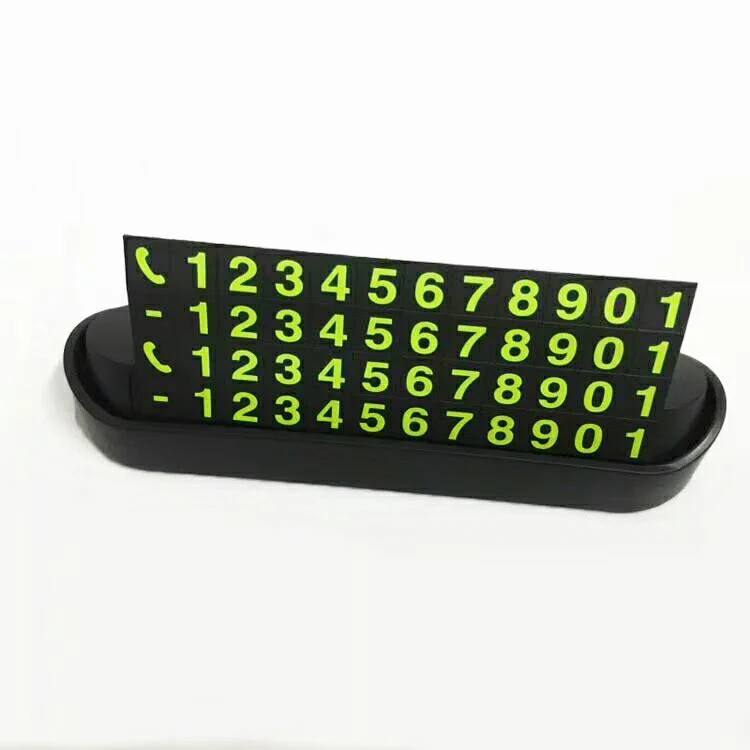 Автомобильный держатель для телефона карточка с телефоном временной парковки