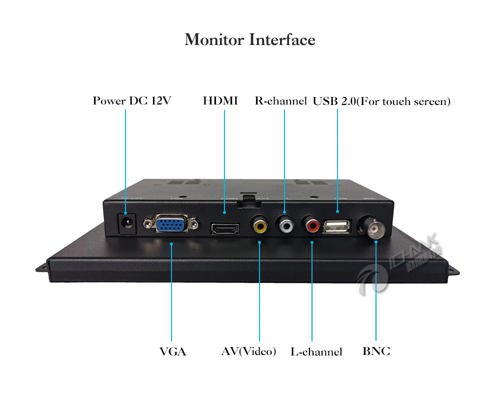 ZK080TC-LR2/8 дюймов 1024x768 HD VGA HDMI металлическая открытая Встроенная рамка промышленное медицинское оборудование сенсорный монитор ЖК-экран