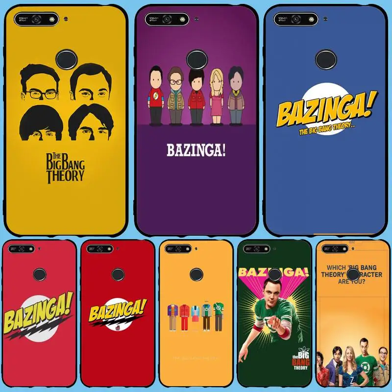 

The Big Bang Theory Phone Case For Huawei Nova 2 I Plus 3 I E 4 E 5 I Pro 6 SE 6 5G Cove Fundas Case