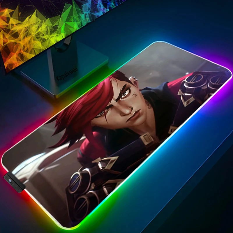 Коврик для мыши Arcane RGB игровые аксессуары компьютерный Большой Для Мыши ПК