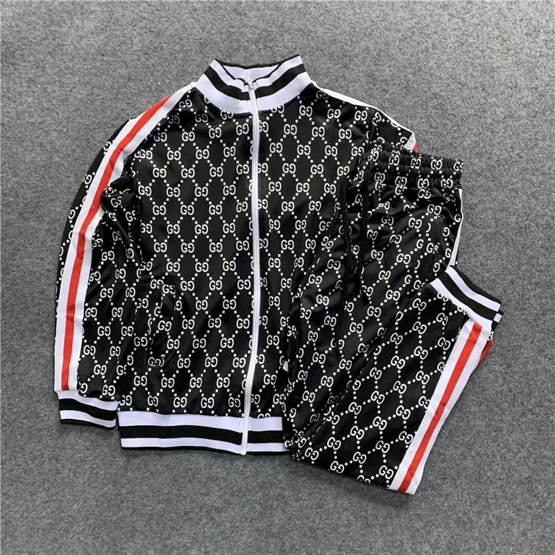 Европейский и американский модный высококачественный мужской костюм GG + женский