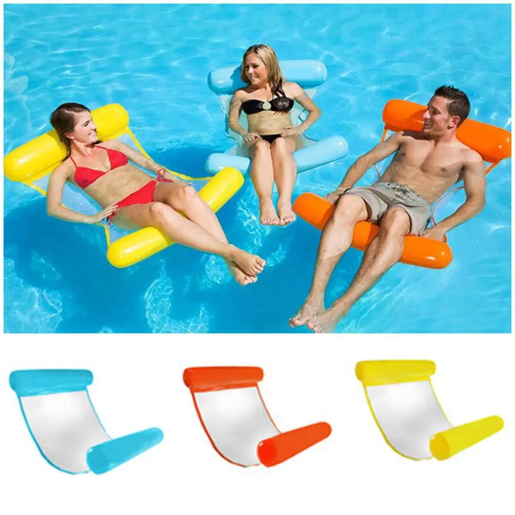 Новый надувной складной водный гамак кресло с откидной спинкой надувная