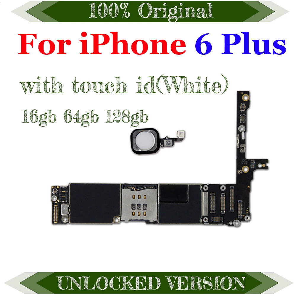 Материнская плата с полными ЧИПАМИ 4G Lte для IPhone 6 Plus основная логическая