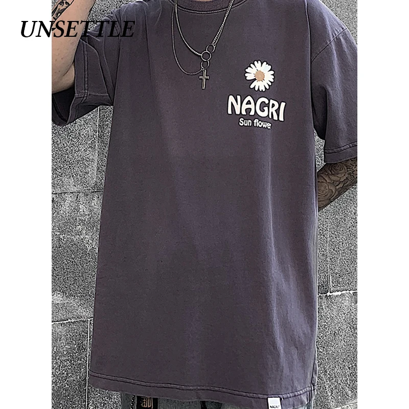 UNSETTLE 2020SS летняя Мужская/Женская Harajuku футболка в стиле хип-хоп с забавным принтом