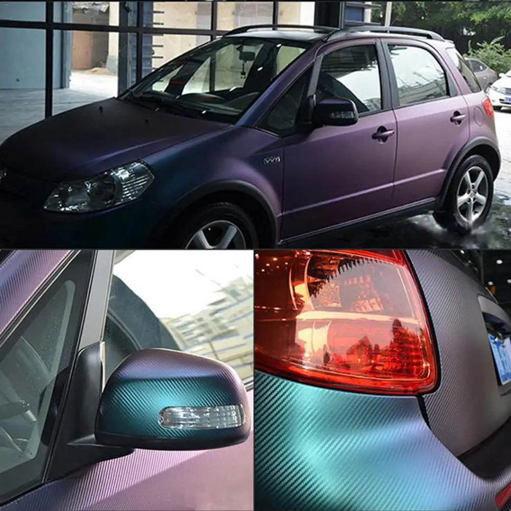 DIY пленка из углеродного волокна для кузова автомобиля 3D двухслойная виниловая