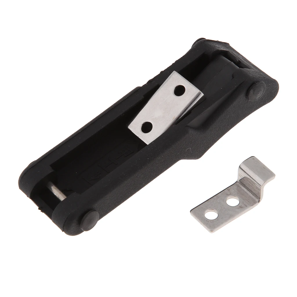 

Flexible Draw Latch Soft Black Rubber Replacement for Marine/Boat/RV
