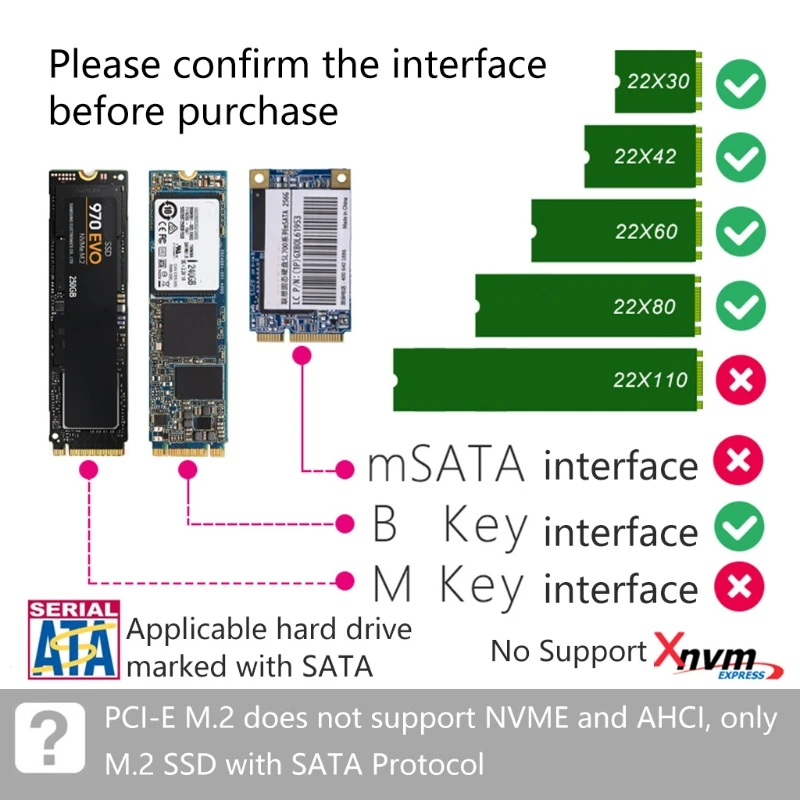 Плата расширения H1111z адаптер M.2 M2 Sata3 Raiser на Sata плата SSD B 30/42/60/80 мм H3CA | Компьютеры и