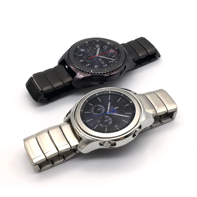 20 мм 22 мм металлический ремешок для часов huawei Watch GT2 браслет для samsung Galaxy 46 мм gear S3 ремешок на запястье Amazfit 2 быстрая установка