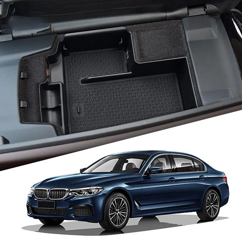 

Car Central Armrest Box for BMW 5 Series G30 G31 2020 2021 Center Console Organizer Stowing Tidying