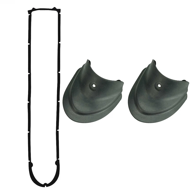 

3 Pcs for Xiaomi Mijia M365 Electric Scooter Parts:2 Pcs Rear Fender Flaps Water Retaining Tail Fender Extender Tail & 1 Pcs Bat