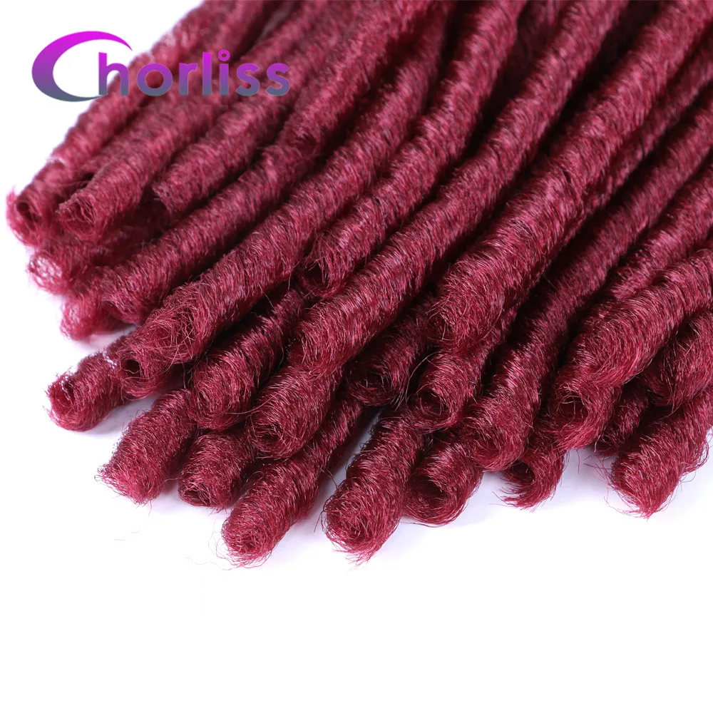 Мягкие искусственные локоны в стиле Crochet косички Ombre Jumbo Dread прическа африканская цветная синтетическая косичка наращивание волос черный коричневый Locs