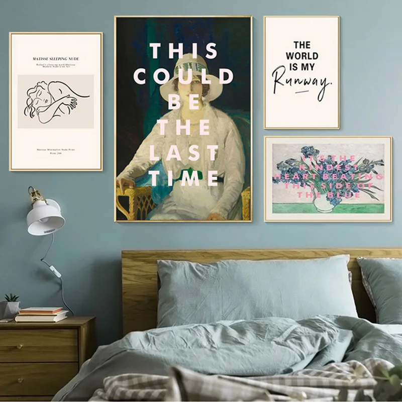 Абстрактный настенный постер Матисса Ван Гога в современном стиле