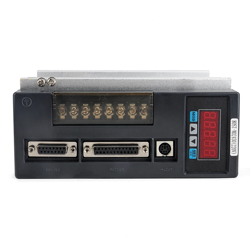 Серводвигатель переменного тока 40ST-M00330 220 В 100 Вт + драйвер с RS-232 и RS-485 CNC 40ST