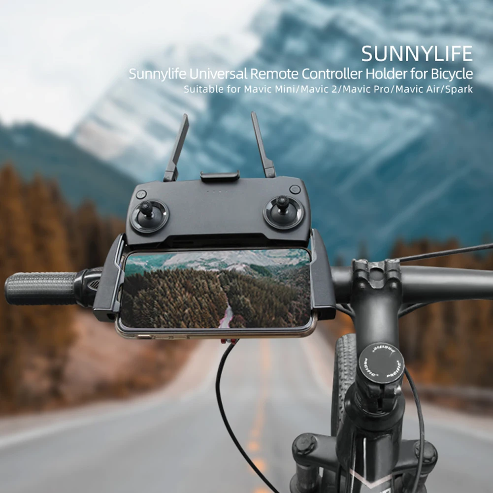 Велосипедный держатель крепление для DJI кронштейн Mavic Mini/ 2/ Pro/ Air/ Spark