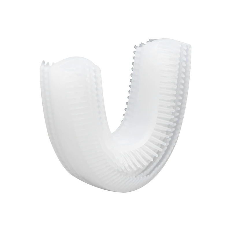 2 шт сменные насадки для зубной щетки пищевая Мягкая силиконовая щетина