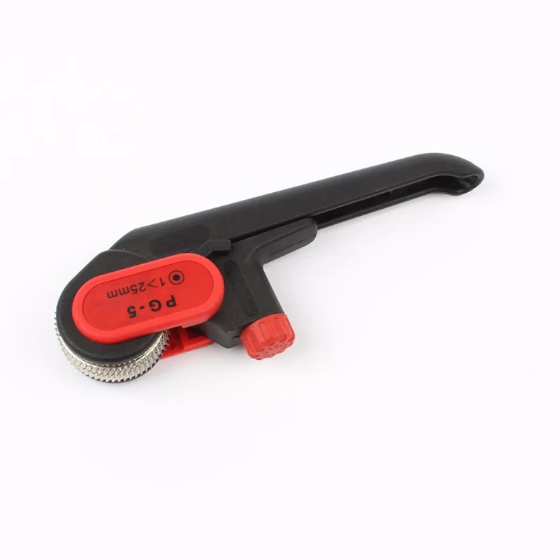 Инструмент для зачистки кабеля с храповым механизмом нож PG 5 25 мм Comm/PVC/LV