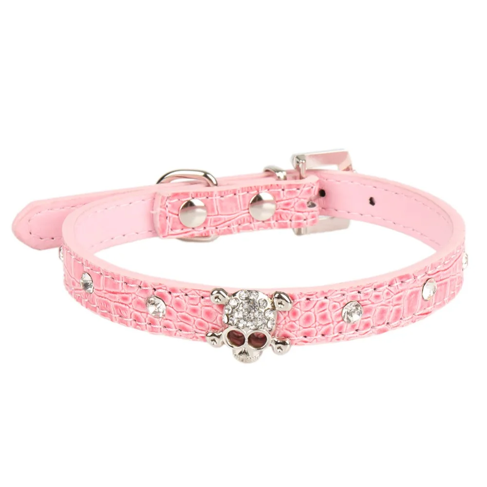 Ошейники Стразы для маленьких собак персонализированные аксессуары щенков