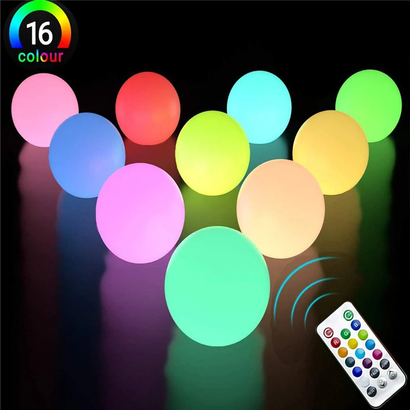 Пластиковый Бассейн светильник RGB LED 3 1 дюймовым шариковым открытый ing садовый