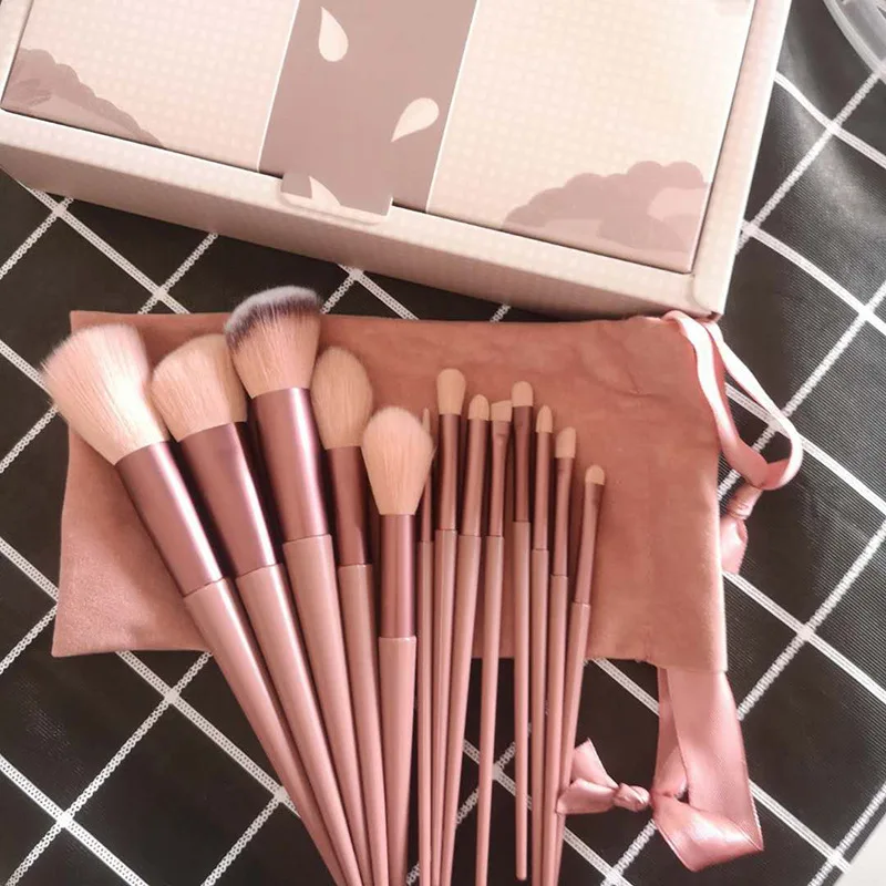 

Professional Makeup Brushes Set Green Eyeshadow Blending Powder Foundation Eyebrow Brushes Face Eye Cosmetic Tools
