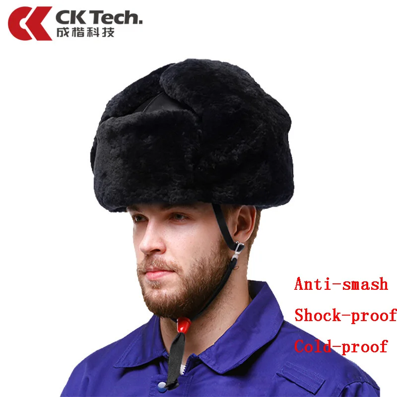 CK Tech. Зимний уличный морозостойкий защитный шлем против разбивания, Мужская Рабочая защитная шапка, тренировочная Кепка для инженерного строительства