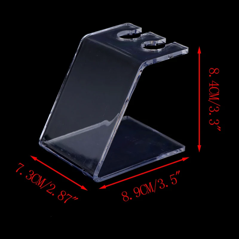 

1pc Tattoo Supply Stand Rack Rest Organizer Acrylic Tattoo Machine Holder Stand Transparent Tattoo Supply Stand Rack