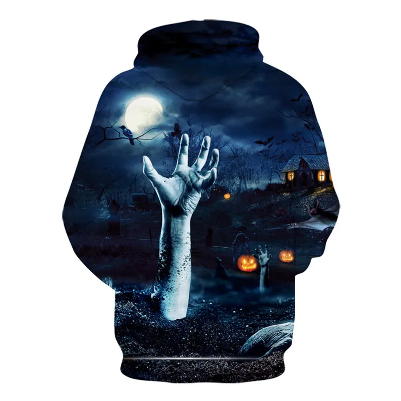 

Halloween Finger 3D Print Hoodie Sweatshirt Men Women Harajuku Hip Hop Hoodies Sweatshirts Men Streetwear Casual Sudadera Hombre