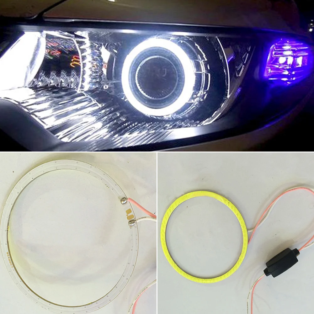 

120mm 12V 24V Flexible Super Bright Auto Angel Eyes Led Daytime Running Ring Front Car Headlight