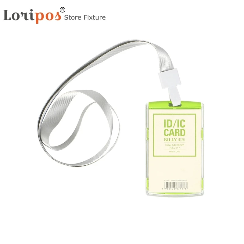 Пластиковая черная зеленая детская табличка с именем ученика идентификационная