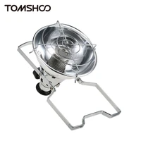 tomshoo 1000w outdoor portable piezo ignition gas heater warmer heating stove for long gas tank gas heater stove camp equipment