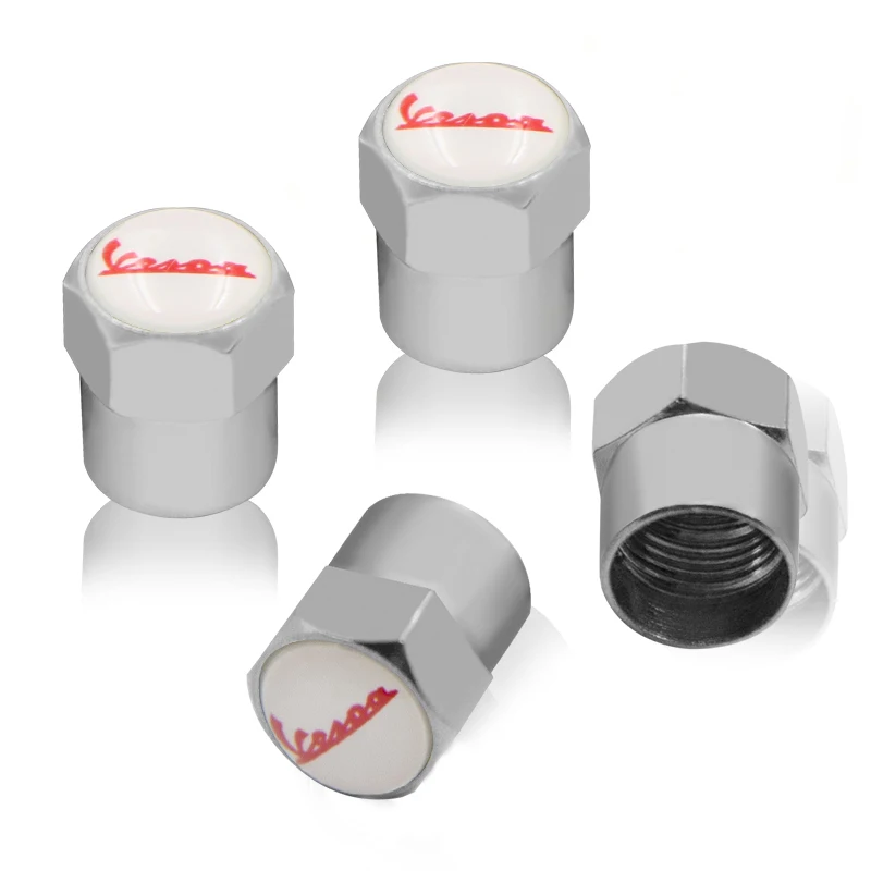 4 шт. автомобильные аксессуары для украшения шин колпачки клапанов запчасти Vespa