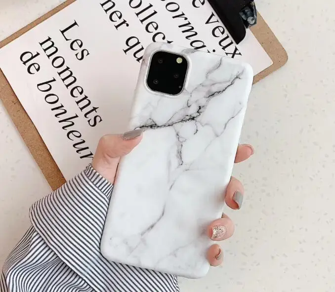 Мраморный Мягкий чехол из ТПУ для Samsung S10 A40 A50 A70 S9 Huawei Mate 30 Lite 20 P30 P20 роскошный