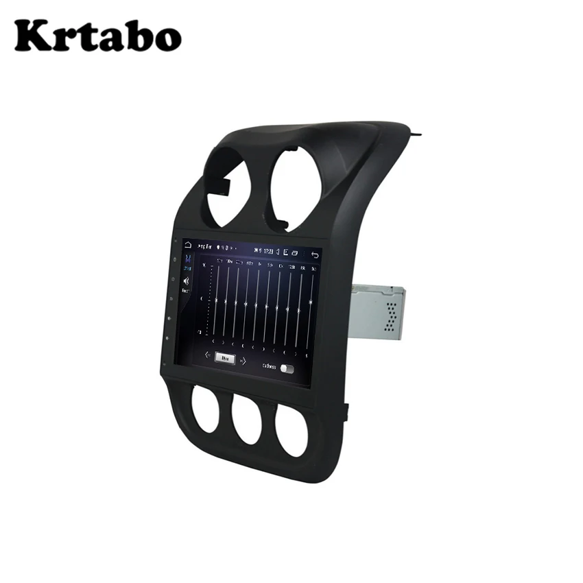 Автомобильный Радио Android мультимедийный плеер Восьмиядерный 4G ram для Jeep Compass