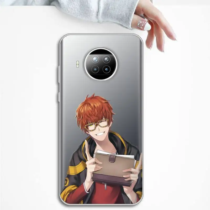 

707 Mystic Messenger Phone Case Transparent for Xiaomi mi Redmi note 10 t 8 9 pro lite 11 Samsung S 8 9 10 20